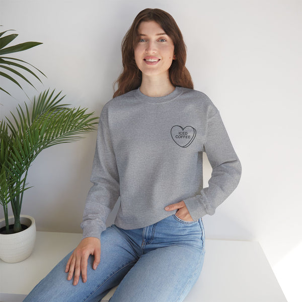 Candy Heart : Iced Coffee sweater