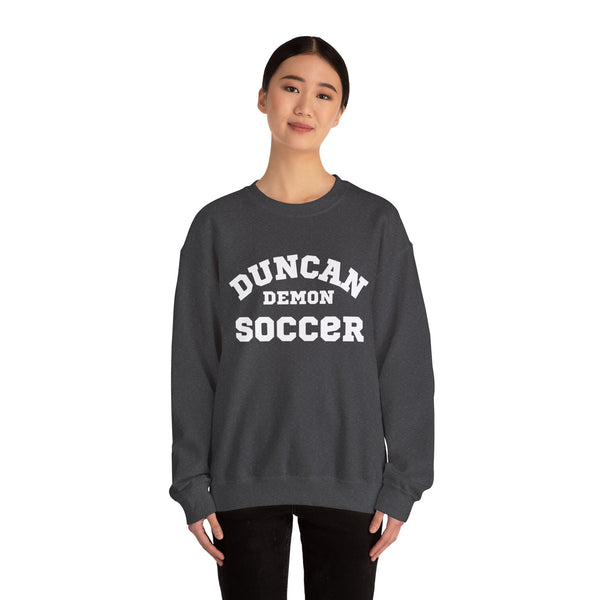 Duncan Demon Soccer Sweatshirt