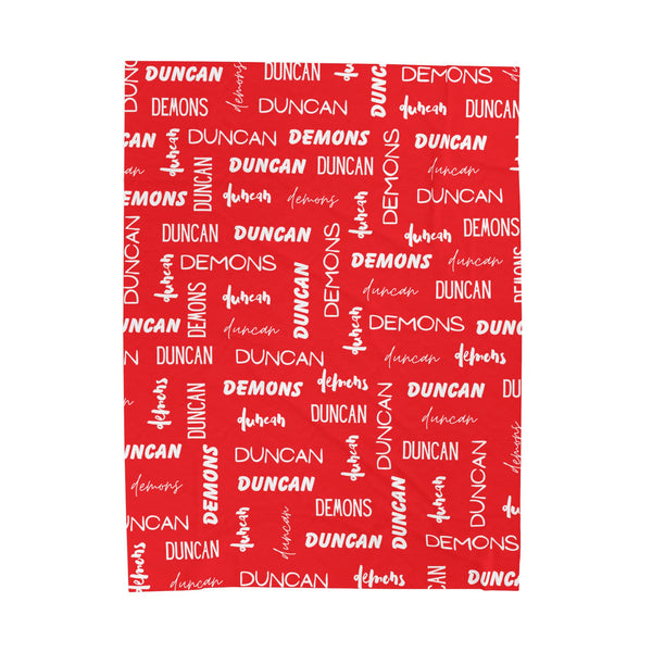 Duncan Demons Blanket