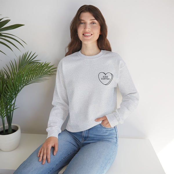 Candy Heart : Iced Coffee sweater