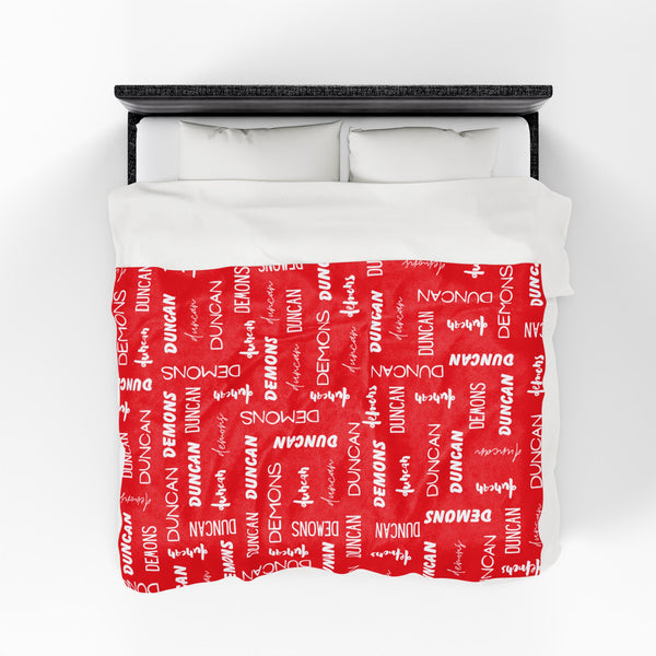 Duncan Demons Blanket