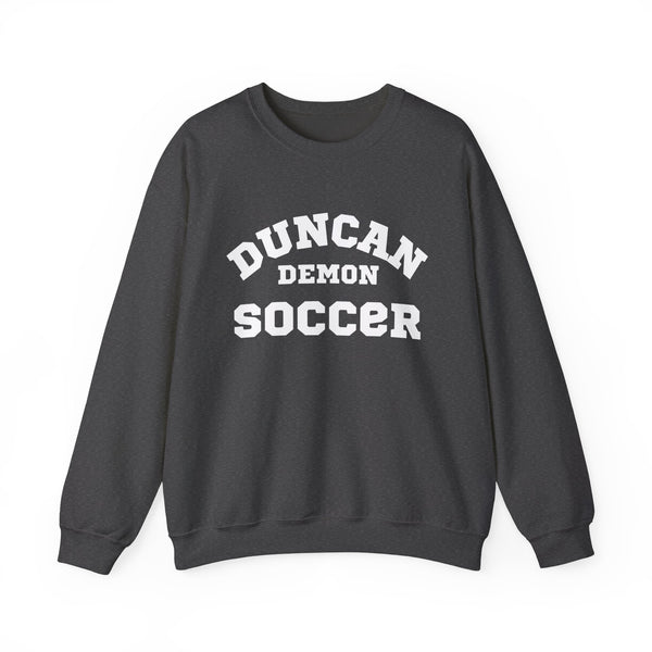 Duncan Demon Soccer Sweatshirt