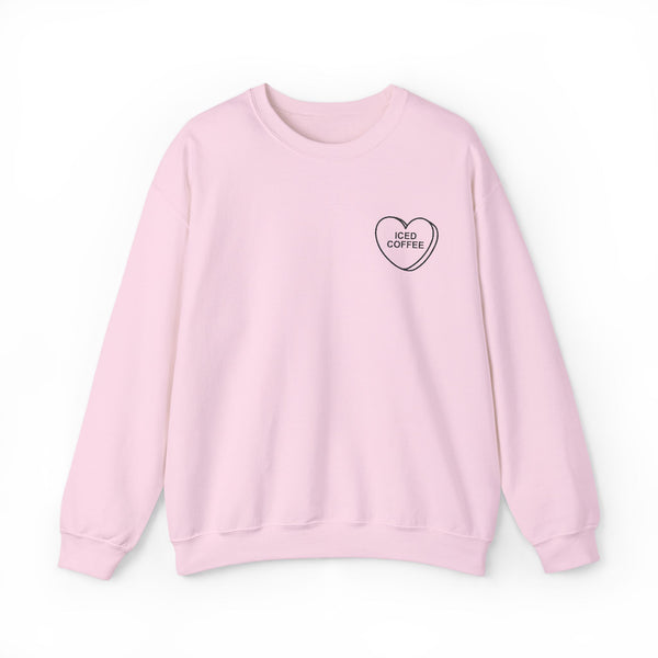 Candy Heart : Iced Coffee sweater