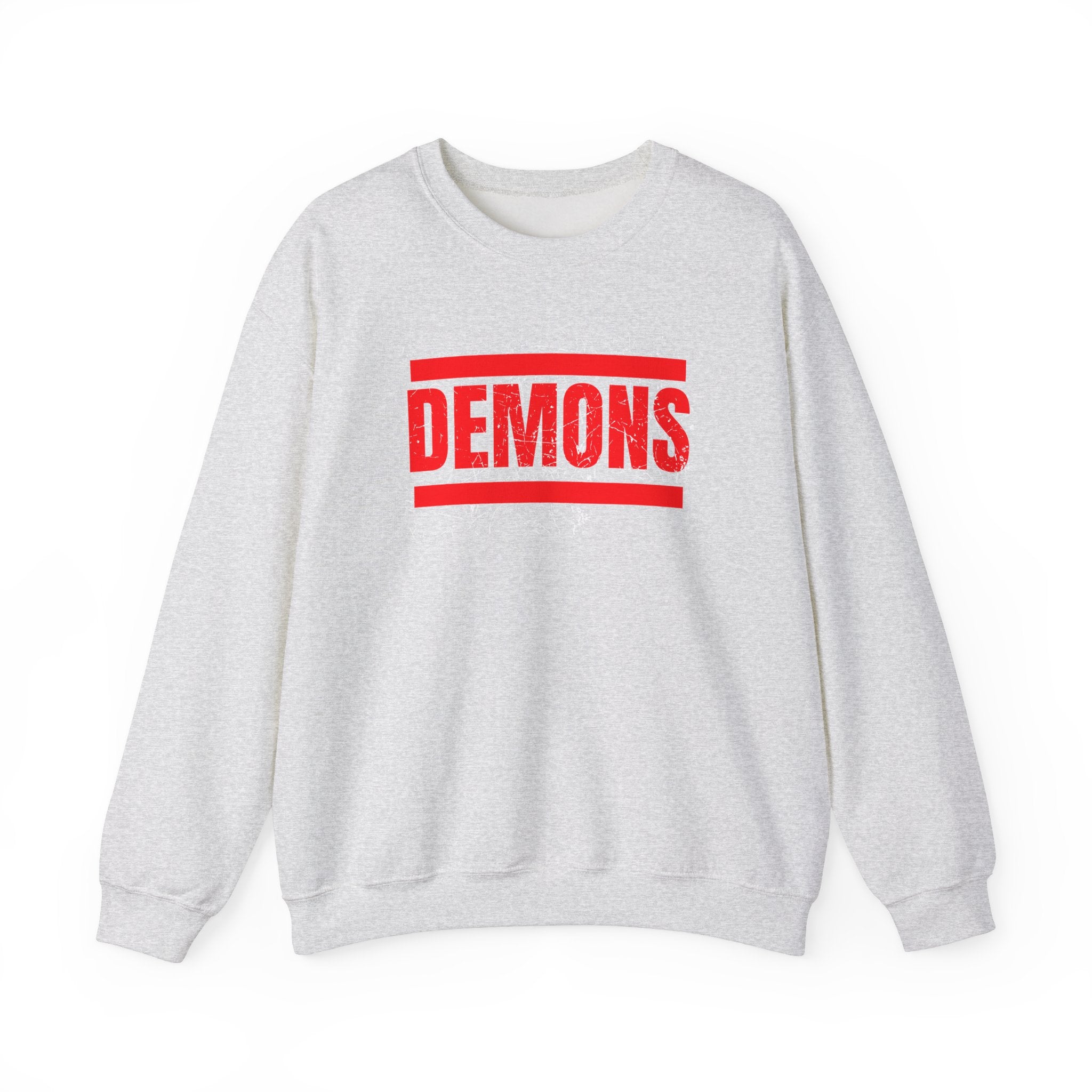 DEMONS distressed sweatshirt