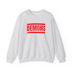 DEMONS distressed sweatshirt