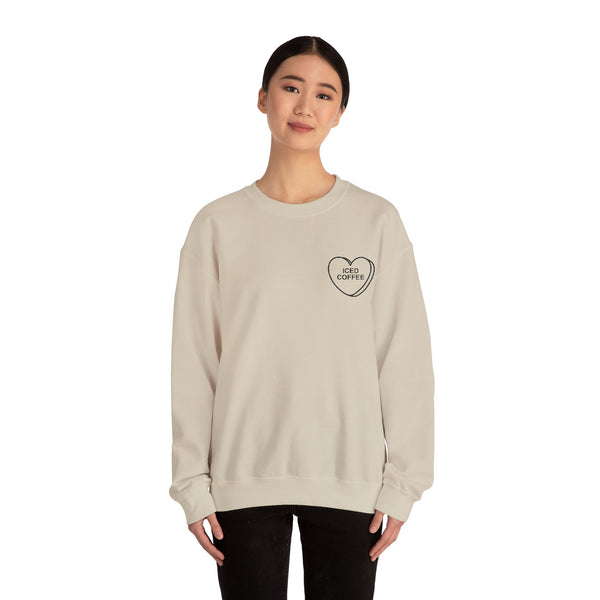 Candy Heart : Iced Coffee sweater