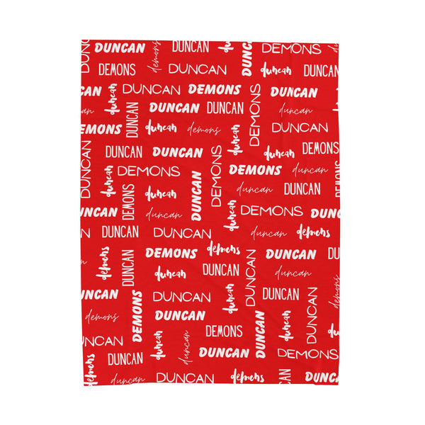 Duncan Demons Blanket