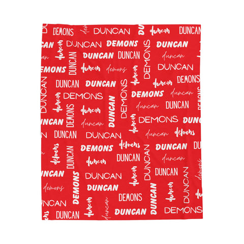 Duncan Demons Blanket