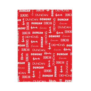 Duncan Demons Blanket