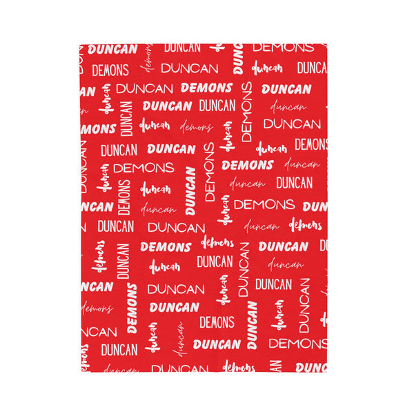 Duncan Demons Blanket