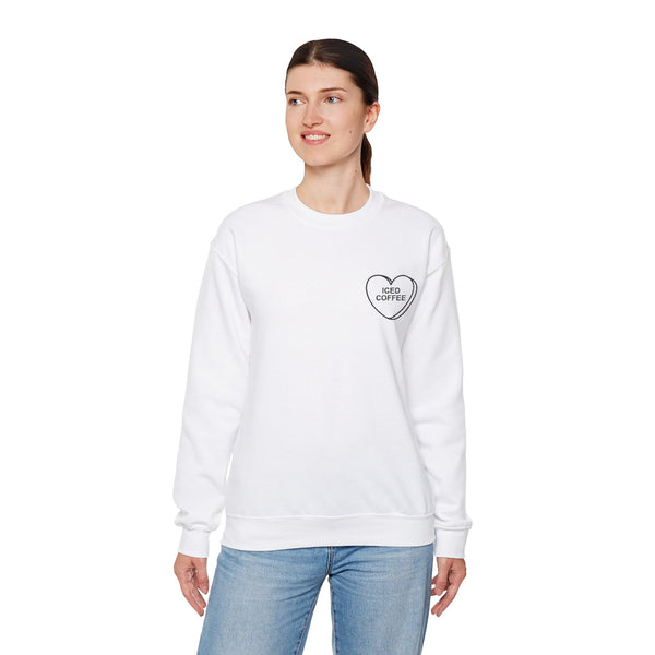 Candy Heart : Iced Coffee sweater