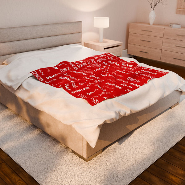 Duncan Demons Blanket