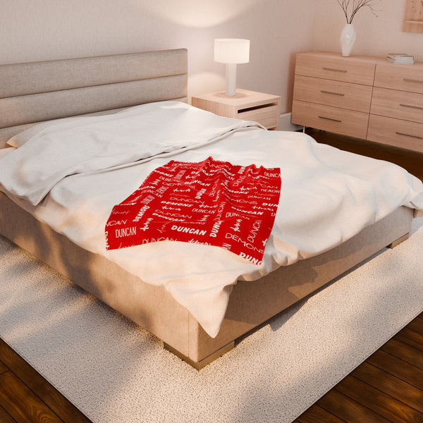 Duncan Demons Blanket