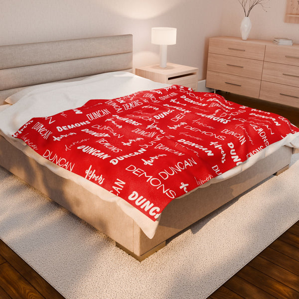 Duncan Demons Blanket