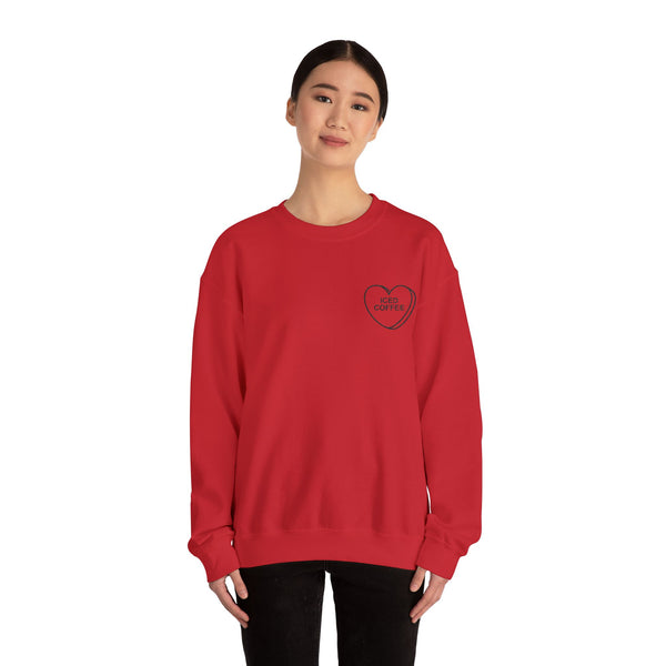 Candy Heart : Iced Coffee sweater