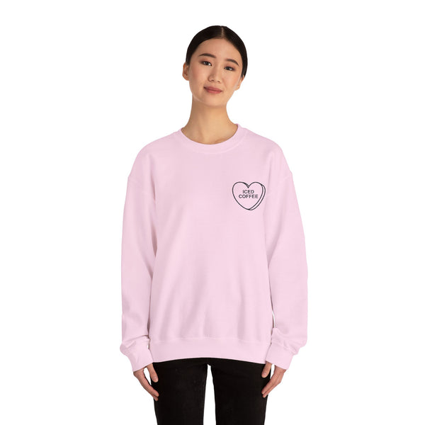Candy Heart : Iced Coffee sweater