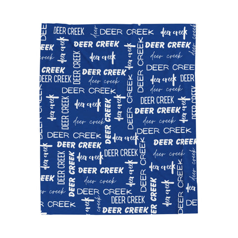 Deer Creek Plush Blanket