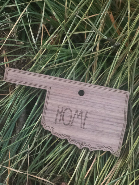 HOME State Ornament